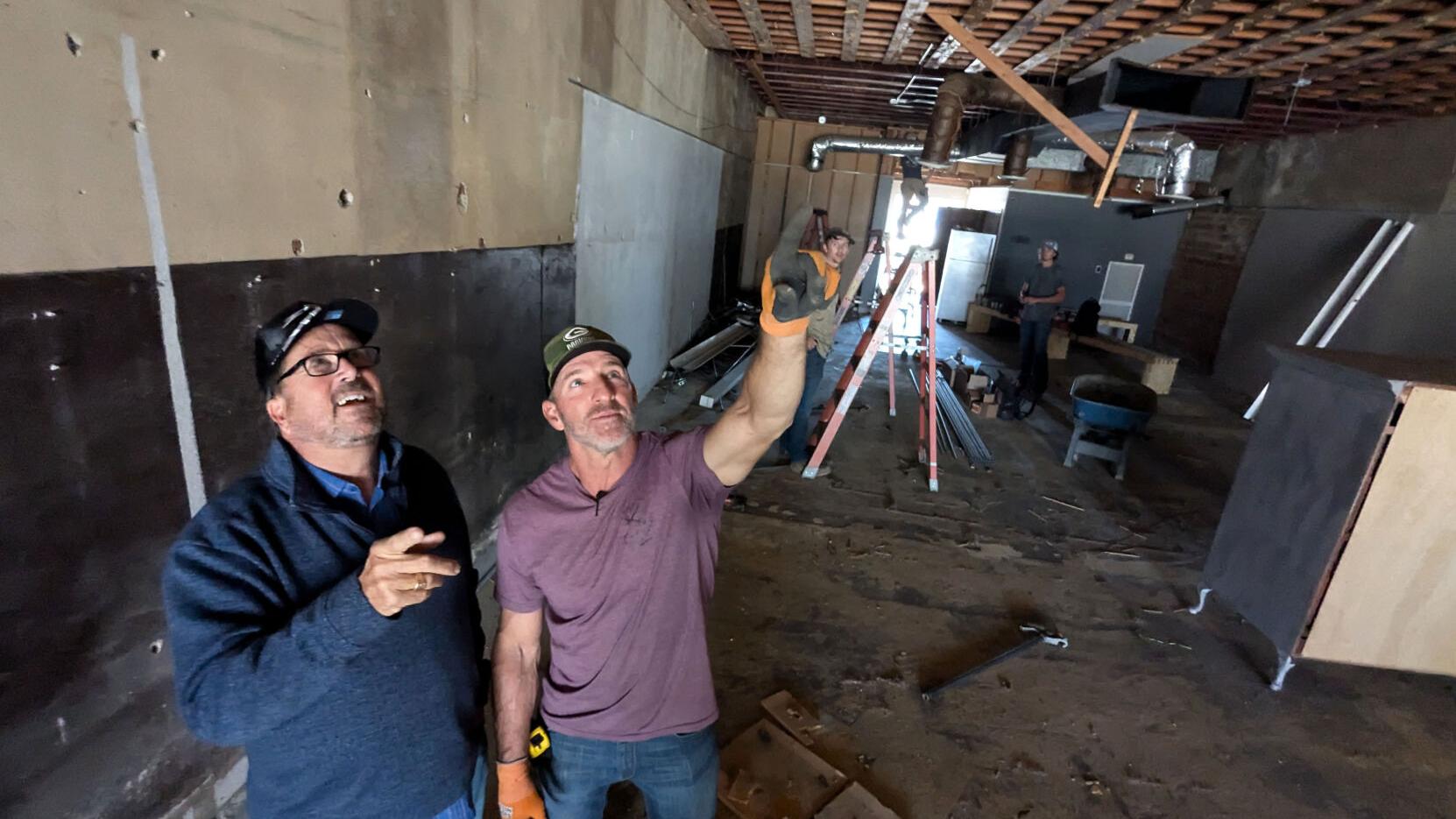 Business owners blending old and new with renovation projects